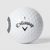 Black Panther Tattoo golfballen (Logo)