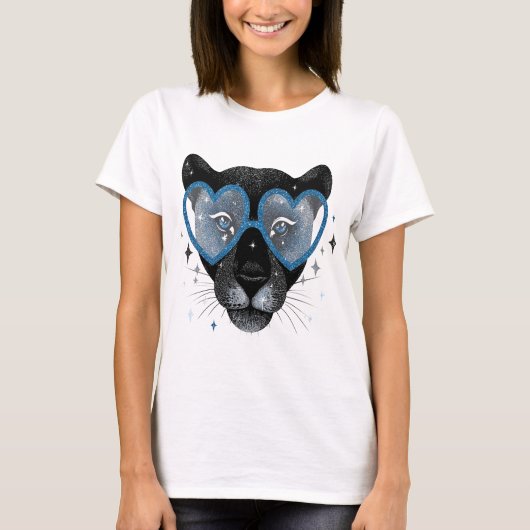 Black Panther – Tribal Art geïnspireerd ontwerp T-shirt (Voorkant)