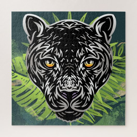 Black Panther Tropical Amazon Legpuzzel (Verticaal)