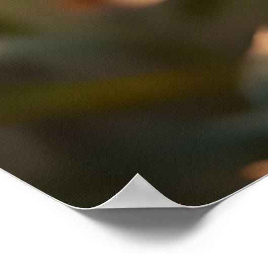 Black Panther Wild Oerwoud Leopard Big Cat Poster (Hoek)