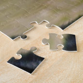 Black Panther with teeth showing and yellow eyes Legpuzzel (Zijkant)