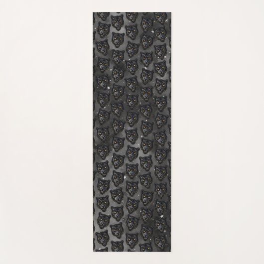 Black Panther Yoga Mat (Voorkant)