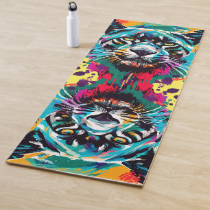 Black Panther Yoga Mat - Panter Yoga Mat