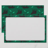 Black Panthers Briefpapier (Voorkant / Achterkant)