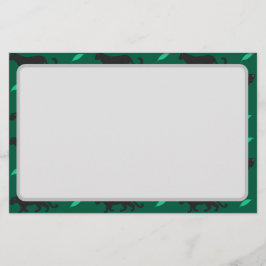 Black Panthers Briefpapier