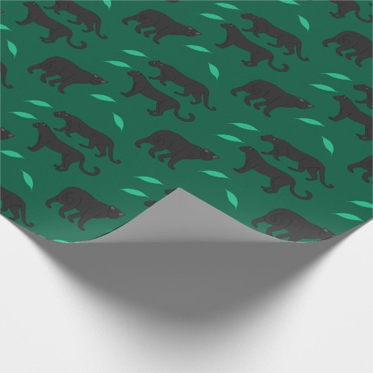 Black Panthers Cadeaupapier (Hoek)