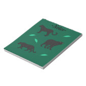 Black Panthers Notitieblok (Linkerzijde)