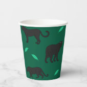 Black Panthers Papieren Bekers (Voorkant)