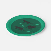 Black Panthers Papieren Bordje (Gekanteld)