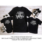 Black Papa en ik komen overeen met vader Dochter Romper