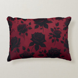 Black Paradise Accent Pillow Kussen