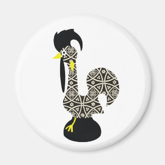 Black Pattern, Galo de Barcelos Magneet