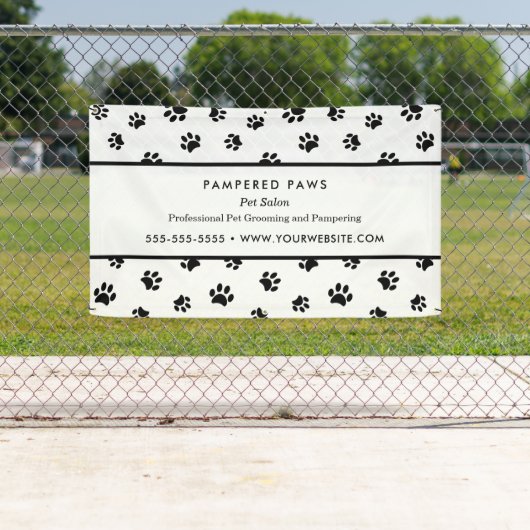 Black Paw Prints Professional Pet Salon Spandoek (Insitu)