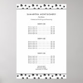 Black Paw Prints Professional Pet Sitter Services (Voorkant)