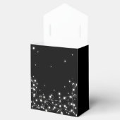 Black Peace Love+Joy-kerstlampjes Bedankdoosjes (Geopend)