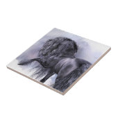 Black Pearl Art Tile Tegeltje (Zijkant)