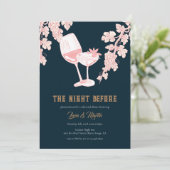 Black Pearl Kleur Champagne repetitie diner Kaart (Staand voorkant)