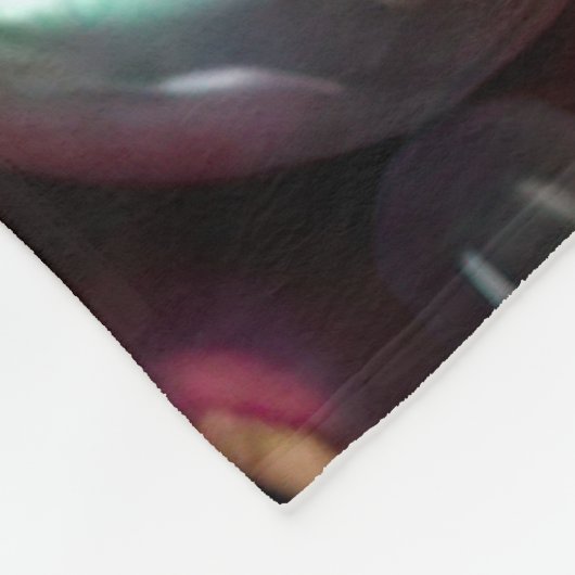 Black Pearls Fleece Deken (Hoek)