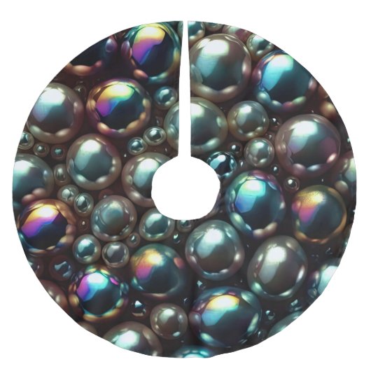 Black Pearls Kerstboom Rok (Voorkant)