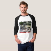 Black Pedal Chopper Motorized Bike-"Sweet!" T-shirt (Voorkant volledig)