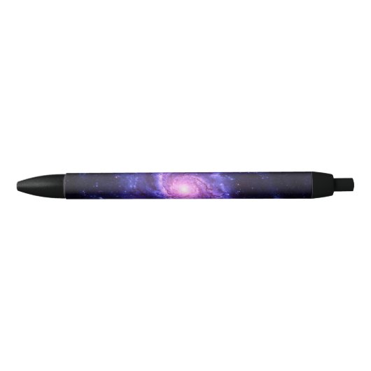 Black pen with galaxy print. (Voorkant)