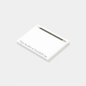Black Pencil One Post-it® Notes (Schuin)