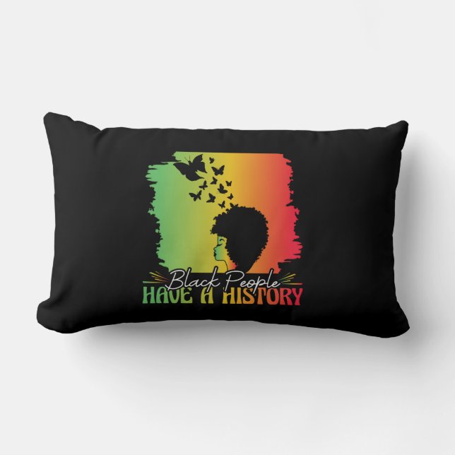 black_people_have_a_history kussen (Voorkant)