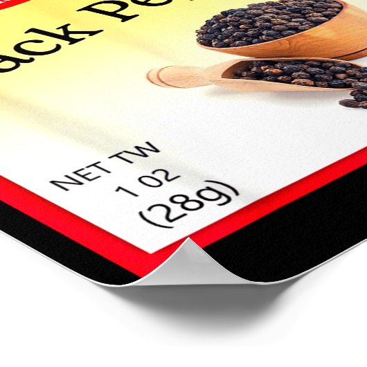 Black Pepper Condiment Costume Holiday Sce Group C Poster (Hoek)