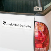 Black Pet Society Bumpersticker (Op Truck)