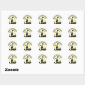 Black Pet Society Stickers / Envelope Seals (Vel)