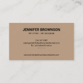 Black Pet Store Boutique kat hond vogel konijn vis Visitekaartje (Achterkant)