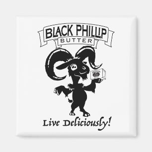 Black Phillip Butter geit magnet