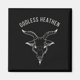 Black Phillip Godless Heathen Magneet