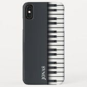 Black Piano Case-Mate iPhone Case (Achterkant)