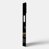Black Piano Case-Mate iPhone Case (Achterkant / Rechts)