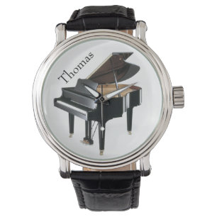 Black Piano Watch Horloge