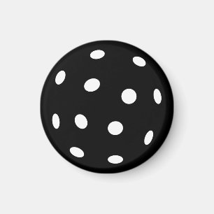 Black Pickleball Magneet