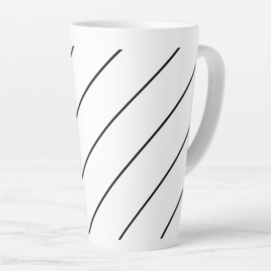 Black Pillars Large Latte Mok (Rechterhoek)