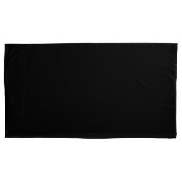 Black Pillow Hoesje Paar, King Size Kussensloop
