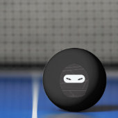 Black Ping Pong Ninja Balls Pingpongbal (Net)