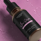 Black & Pink 2 OZ druppelfles Waterdichte sticker