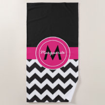 Black Pink Chevron