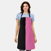 Black Pink CUSTOMIZABLE Schort (Gedragen)