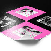 Black Pink FOTO Sjabloon - Overzetten naar ELK Cad Foto Afdruk (Hoek)