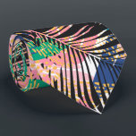 Black Pink Green White Tropische Planten Stropdas<br><div class="desc">Mannen van het stropdas is een collage van tropische planten in zwart, groen, geel en wit. Meer design in voorraad. Koel voor de kantoor, een nacht in de stad, een bruiloft, voor de bruidegom of groomsmen of geef als cadeau aan je man, vader, broer of beste vriend. Leg een verklaring...</div>