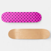 BLACK PINK HEART VOOR DE LOVE SKATEBOARDING PERSOONLIJK SKATEBOARD (Horizontaal)