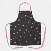 Black Pink Hearts Schort (Voorkant)