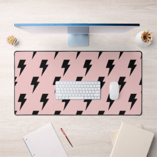 Black Pink Lightning Y2K Indie Bold Bureaumat
