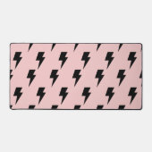 Black Pink Lightning Y2K Indie Bold Bureaumat (Voorkant)
