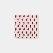 Black Pink Lightning Y2K Indie Bold Organisatie Post-it® Notes (Voorkant)